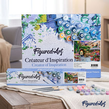 Carica l'immagine nel visualizzatore di Gallery, Dipingere con i numeri - Strada Fiorita