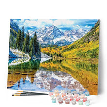 Carica l'immagine nel visualizzatore di Gallery, Dipingere con i numeri - Fiume Di Montagna Figured'Art