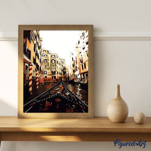 Carica l'immagine nel visualizzatore di Gallery, Dipingere con i numeri - Vista Dalla Gondola A Venezia