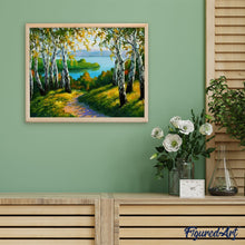 Carica l'immagine nel visualizzatore di Gallery, Dipingere con i numeri - Foresta E Mare