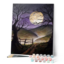 Carica l'immagine nel visualizzatore di Gallery, Dipingere con i numeri - Luna Piena Al Buio Figured'Art