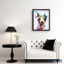 Carica l'immagine nel visualizzatore di Gallery, Dipingere con i numeri - Cane Con Occhiali