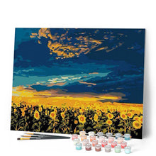 Carica l'immagine nel visualizzatore di Gallery, Dipingere con i numeri - Campo Di Girasoli Figured'Art