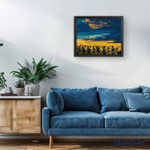 Carica l'immagine nel visualizzatore di Gallery, Dipingere con i numeri - Campo Di Girasoli