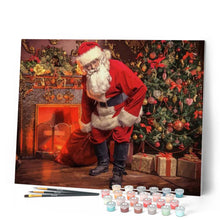 Carica l'immagine nel visualizzatore di Gallery, Dipingere con i numeri - Babbo Natale Figured'Art