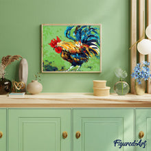 Carica l'immagine nel visualizzatore di Gallery, Dipingere con i numeri - Gallo