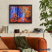 Carica l'immagine nel visualizzatore di Gallery, Dipingere con i numeri - Nella Foresta Durante L'Autunno