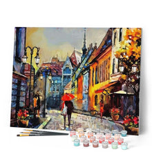 Carica l'immagine nel visualizzatore di Gallery, Dipingere con i numeri - Romanticismo In Città Figured'Art