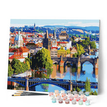 Carica l'immagine nel visualizzatore di Gallery, Dipingere con i numeri - Città In Europa Figured'Art