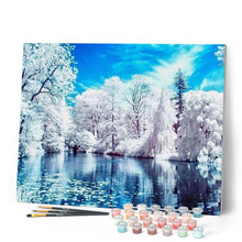 Carica l'immagine nel visualizzatore di Gallery, Dipingere con i numeri - Alberi In Primavera Figured'Art