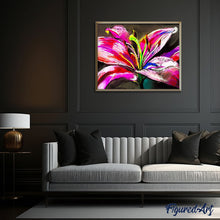Carica l'immagine nel visualizzatore di Gallery, Dipingere con i numeri - Fiore Luminoso