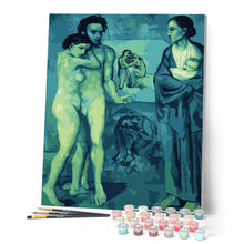 Carica l'immagine nel visualizzatore di Gallery, Dipingere con i numeri - Coppia E Donna Figured'Art