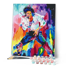 Carica l'immagine nel visualizzatore di Gallery, Dipingere con i numeri - Michael Jackson Figured'Art