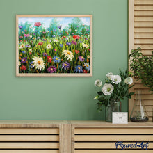 Carica l'immagine nel visualizzatore di Gallery, Dipingere con i numeri - Fiori In Campagna