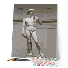 Carica l'immagine nel visualizzatore di Gallery, Dipingere con i numeri - Statua Dell'Uomo Figured'Art