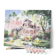 Carica l'immagine nel visualizzatore di Gallery, Dipingere con i numeri - Casa Romantica Figured'Art