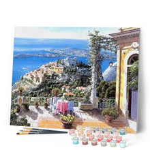 Carica l'immagine nel visualizzatore di Gallery, Dipingere con i numeri - Bella Vista Sul Mare Figured'Art