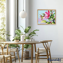 Carica l'immagine nel visualizzatore di Gallery, Dipingere con i numeri - Piccolo Colibrì Tra I Fiori