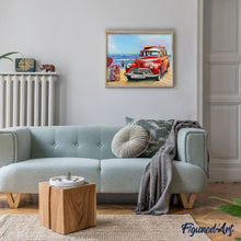 Carica l'immagine nel visualizzatore di Gallery, Dipingere con i numeri - Auto In Spiaggia