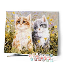 Carica l'immagine nel visualizzatore di Gallery, Dipingere con i numeri - Due Gattini Figured'Art