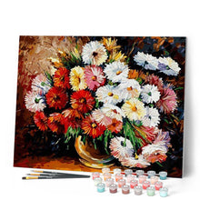 Carica l'immagine nel visualizzatore di Gallery, Dipingere con i numeri - Bouquet di margherite Figured'Art