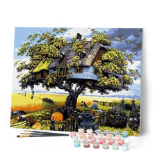Carica l'immagine nel visualizzatore di Gallery, Dipingere con i numeri - Casa Sugli Alberi Figured'Art