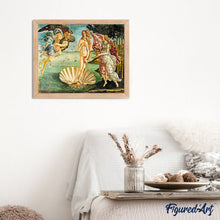 Carica l'immagine nel visualizzatore di Gallery, Dipingere con i numeri - Botticelli - La nascita di Venere