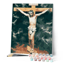 Carica l'immagine nel visualizzatore di Gallery, Dipingere con i numeri - Cristo sulla Croce Figured'Art