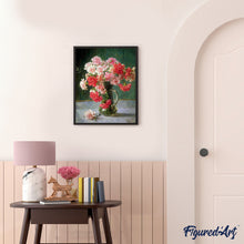 Carica l'immagine nel visualizzatore di Gallery, Dipingere con i numeri - Bouquet di garofani