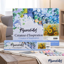 Carica l'immagine nel visualizzatore di Gallery, Dipingere con i numeri - Girasoli E Fiori