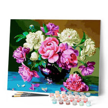 Carica l'immagine nel visualizzatore di Gallery, Dipingere con i numeri - Buoquet di peonie Figured'Art