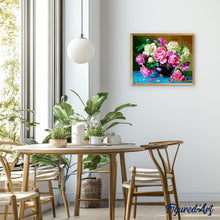 Carica l'immagine nel visualizzatore di Gallery, Dipingere con i numeri - Buoquet di peonie