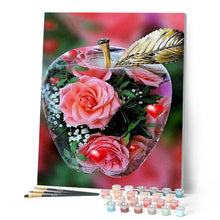 Carica l'immagine nel visualizzatore di Gallery, Dipingere con i numeri - Mela d'amore Figured'Art