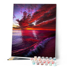 Carica l'immagine nel visualizzatore di Gallery, Dipingere con i numeri - Esplosione di colore in cielo Figured'Art