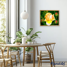 Carica l'immagine nel visualizzatore di Gallery, Dipingere con i numeri - Rosa gialla