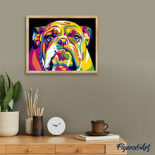 Carica l'immagine nel visualizzatore di Gallery, Dipingere con i numeri - Bulldog Pop Art