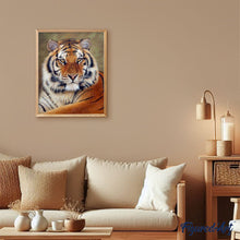 Carica l'immagine nel visualizzatore di Gallery, Dipingere con i numeri - Sguardo di tigre