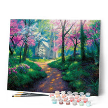 Carica l'immagine nel visualizzatore di Gallery, Dipingere con i numeri - Strada in primavera Figured'Art