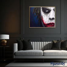 Carica l'immagine nel visualizzatore di Gallery, Dipingere con i numeri - clown inquietante
