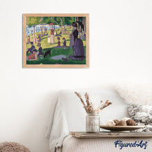 Carica l'immagine nel visualizzatore di Gallery, Dipingere con i numeri - Georges Seurat - Una Domenica pomeriggio nell'isola della Grande Jatte
