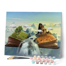 Carica l'immagine nel visualizzatore di Gallery, Dipingere con i numeri - Paesaggi immaginario di un libro Figured'Art