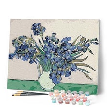 Carica l'immagine nel visualizzatore di Gallery, Dipingere con i numeri - Van Gogh - Iris n ° 2 Figured'Art