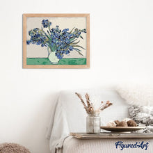 Carica l'immagine nel visualizzatore di Gallery, Dipingere con i numeri - Van Gogh - Iris n ° 2
