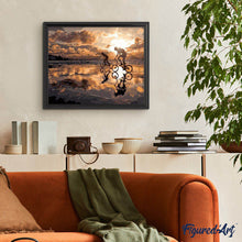 Carica l'immagine nel visualizzatore di Gallery, Dipingere con i numeri - In Bicicletta Al Tramonto