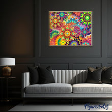 Carica l'immagine nel visualizzatore di Gallery, Dipingere con i numeri - Fiori fatati