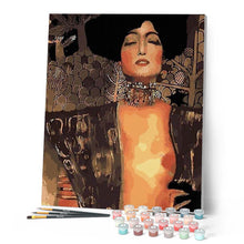 Carica l'immagine nel visualizzatore di Gallery, Dipingere con i numeri - Gustav Klimt - Judith Figured'Art