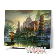 Carica l'immagine nel visualizzatore di Gallery, Dipingere con i numeri - Antica Città Dell'Asia Figured'Art