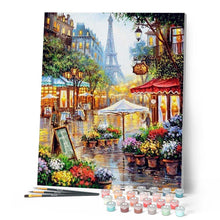 Carica l'immagine nel visualizzatore di Gallery, Dipingere con i numeri - La mia fioraia a Parigi Figured'Art