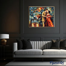 Carica l'immagine nel visualizzatore di Gallery, Dipingere con i numeri - Gli Amanti E La Pioggia