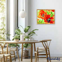 Carica l'immagine nel visualizzatore di Gallery, Dipingere con i numeri - Papaveri